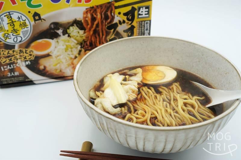 生ラーメンすすきのブラック｜いそのかづお　