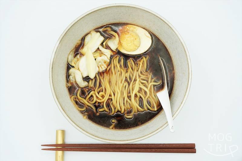 生ラーメンすすきのブラック｜いそのかづお　調理したラーメン