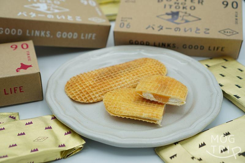 バターのいとこの断面