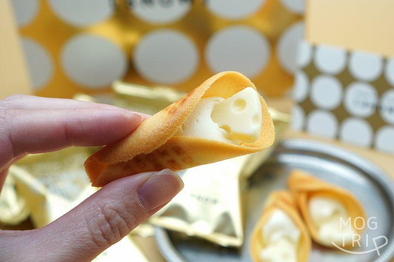 スノーミルクチーズの「大きさ」