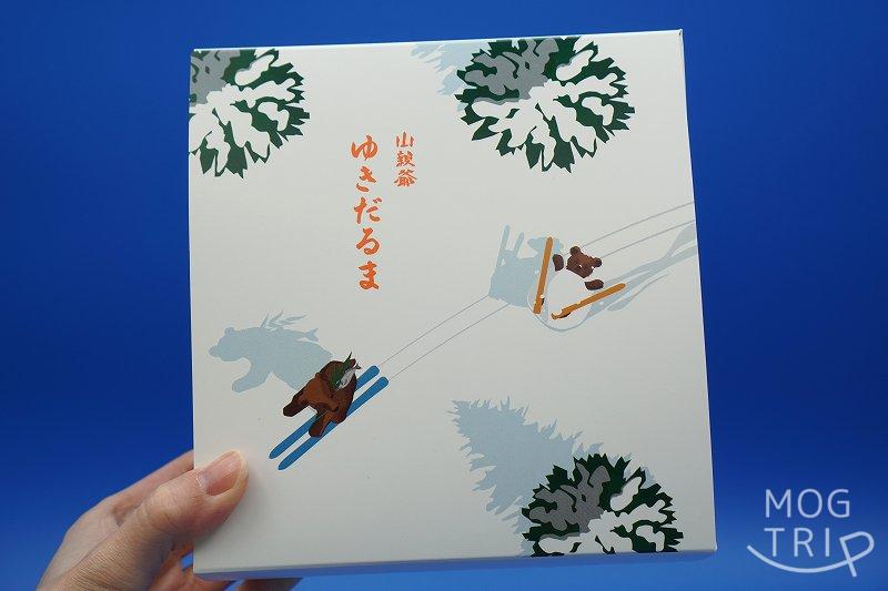 山親爺雪だるまの箱のサイズ