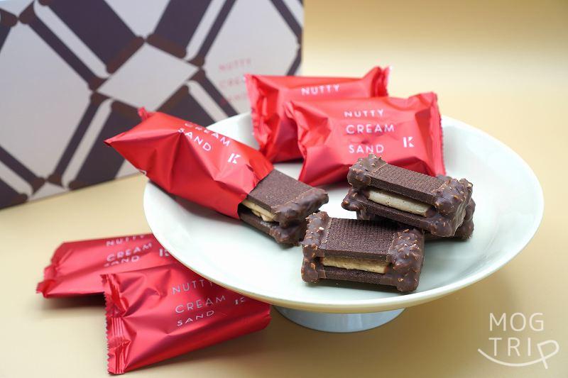 ナッティクリームサンド