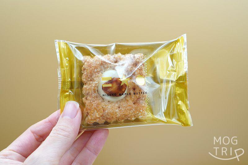 ニセコメイプルバターはひとつずつ個包装