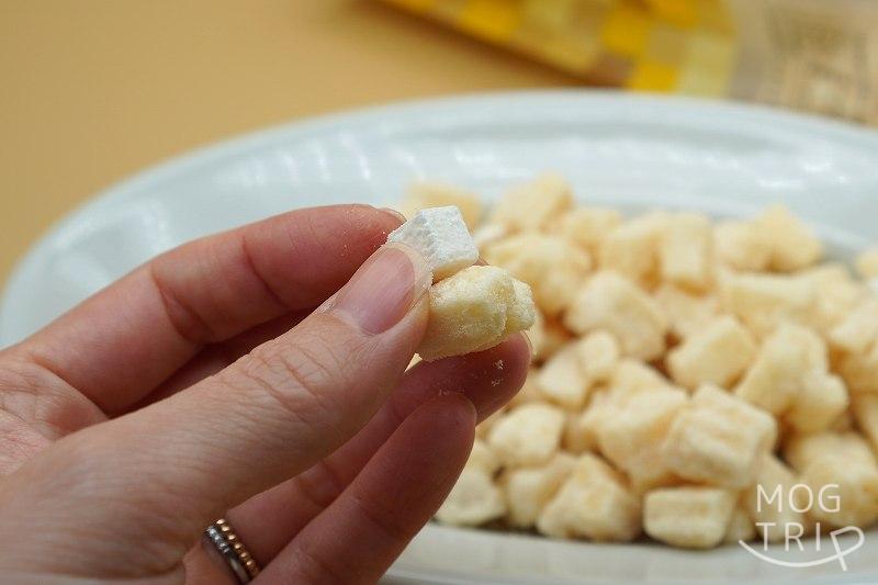 「おかきに。じゃがバター」