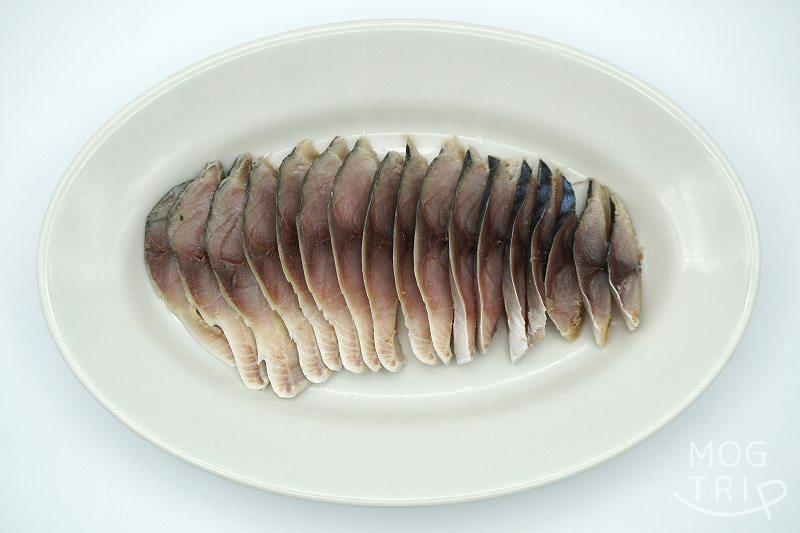 銀鱗・高槻商店の「銀鱗トロしめ鯖」