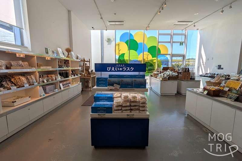 美瑛選果本店「店内の様子」