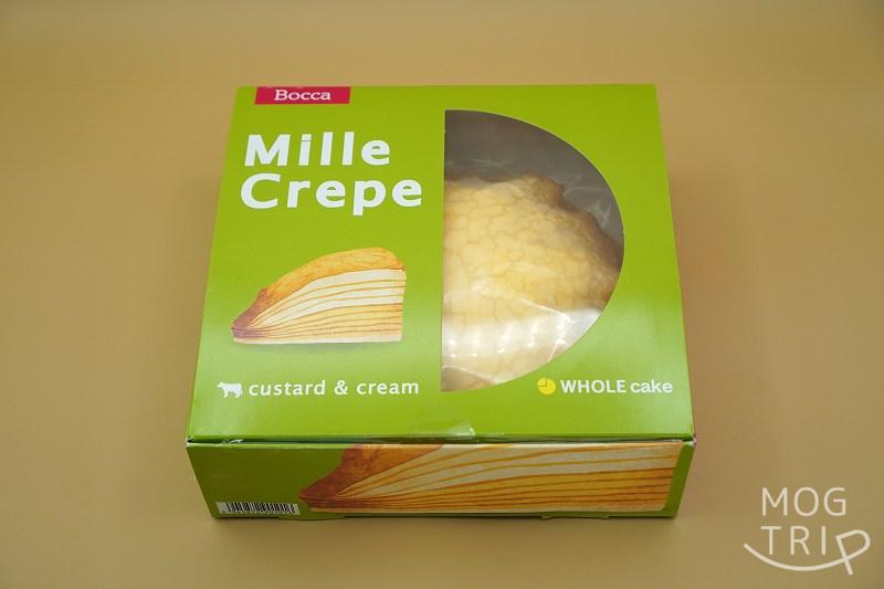 牧家のミルクレープの「外箱」