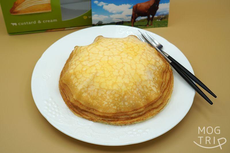 牧家のミルクレープは「1ホール直径19㎝」