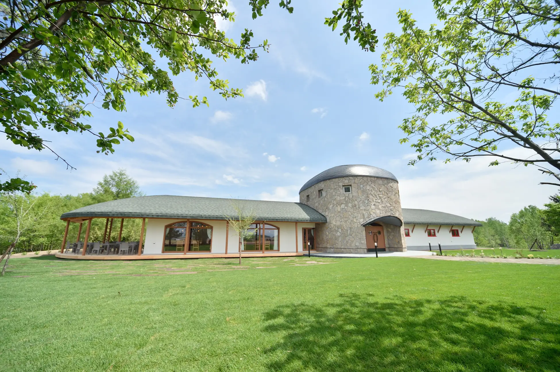 フェルムラテール美瑛本店の様子