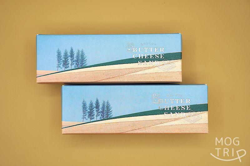 北のごちそうバターチーズサンド 北海道チェダーチーズ「外箱」