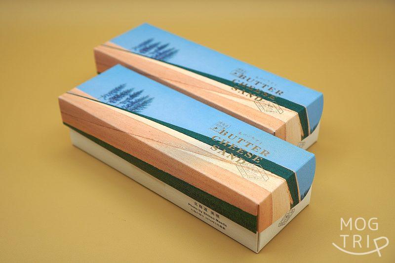 北のごちそうバターチーズサンド 北海道チェダーチーズ「外箱」