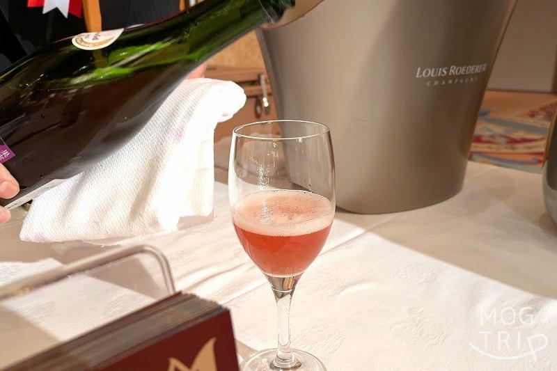 よろこぶ 山幸ロゼスパークリング