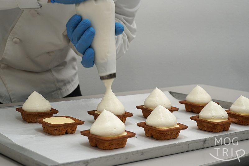 チーズワンダーの製造の様子